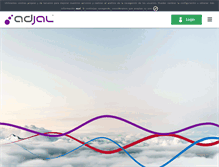 Tablet Screenshot of adjal.org